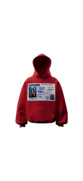 The Bitty Hoodie(Lava Red)