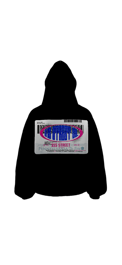 The Bitty Hoodie (Dark Night Black)