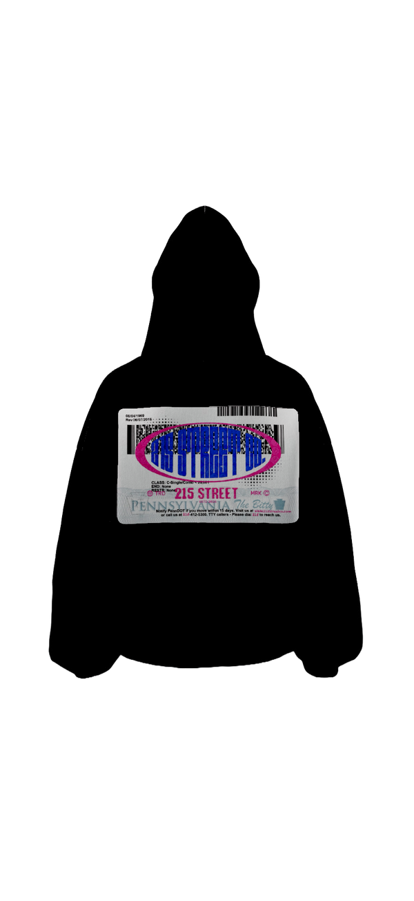 The Bitty Hoodie (Dark Night Black)