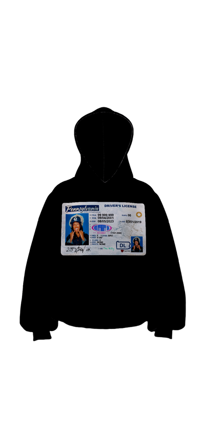 The Bitty Hoodie (Dark Night Black)