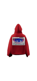 The Bitty Hoodie(Lava Red)