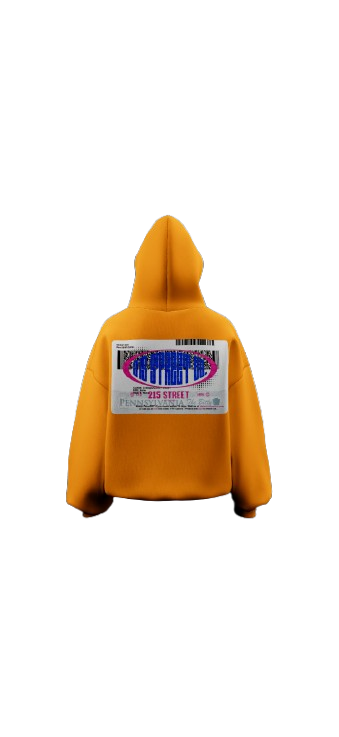 The Bitty Hoodie (Pumpkin Orange)
