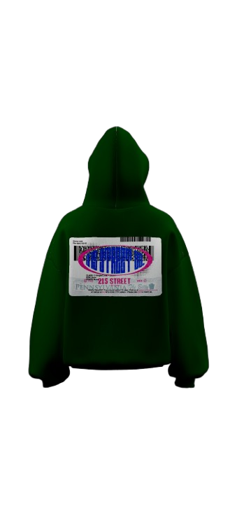 The Bitty Hoodie (Castellon Green)